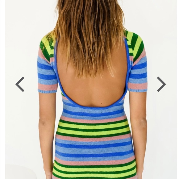 Color block striped dress - Picture 4 of 7